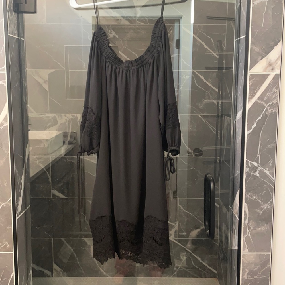 LOFT Off the Shoulder Dress